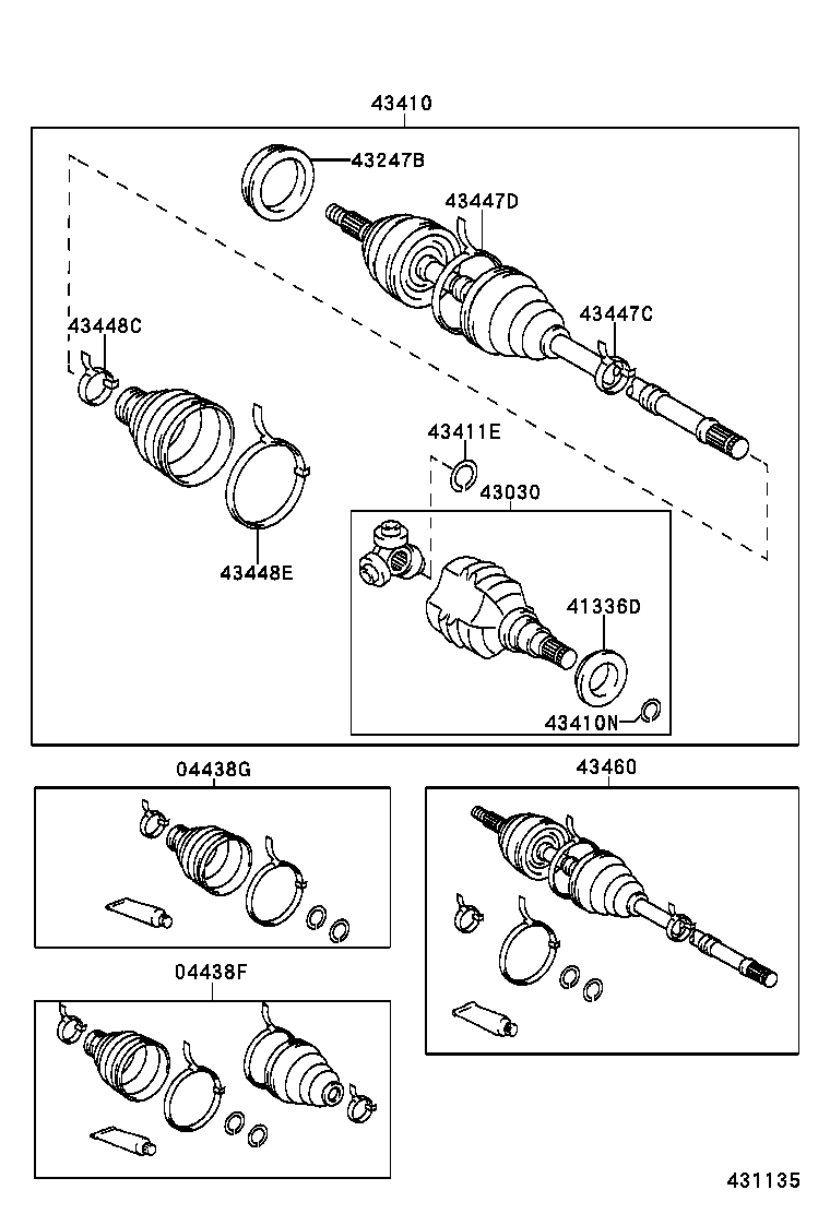 Front Drive Shaft