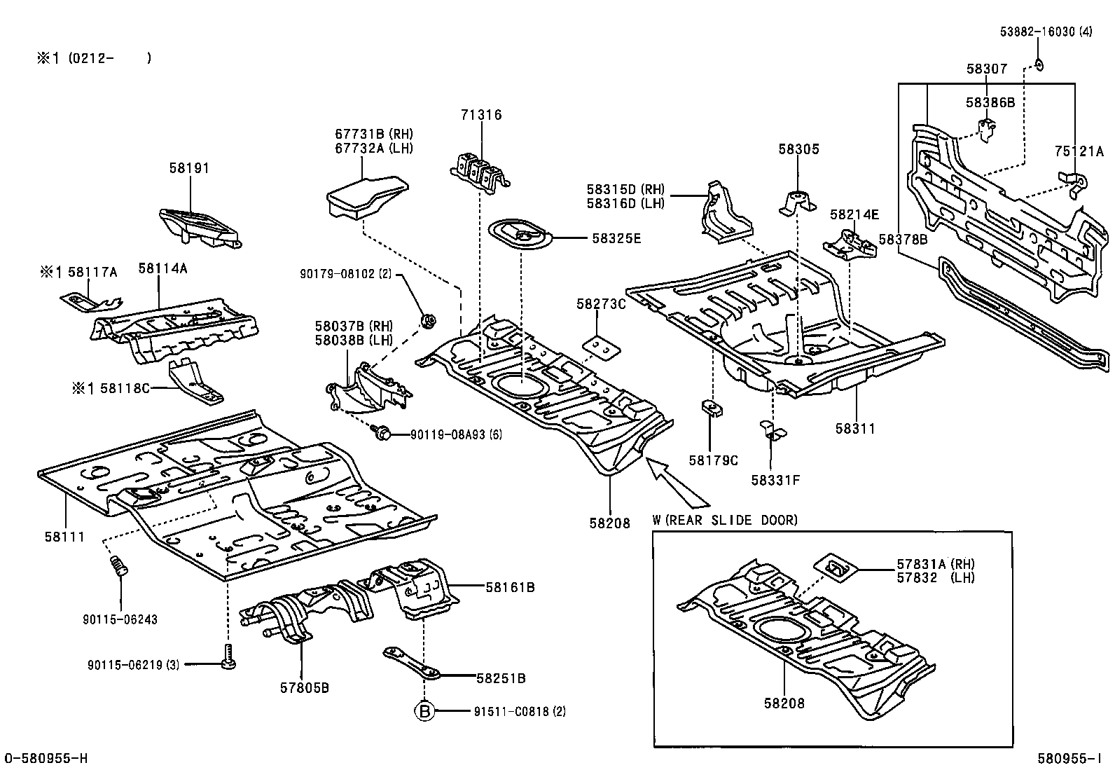 Floor Pan & Lower Back Panel