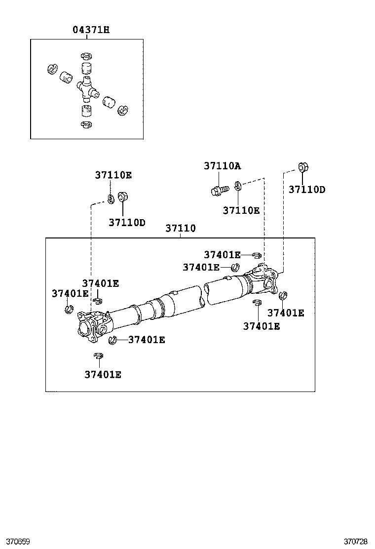 Propeller Shaft & Universal Joint