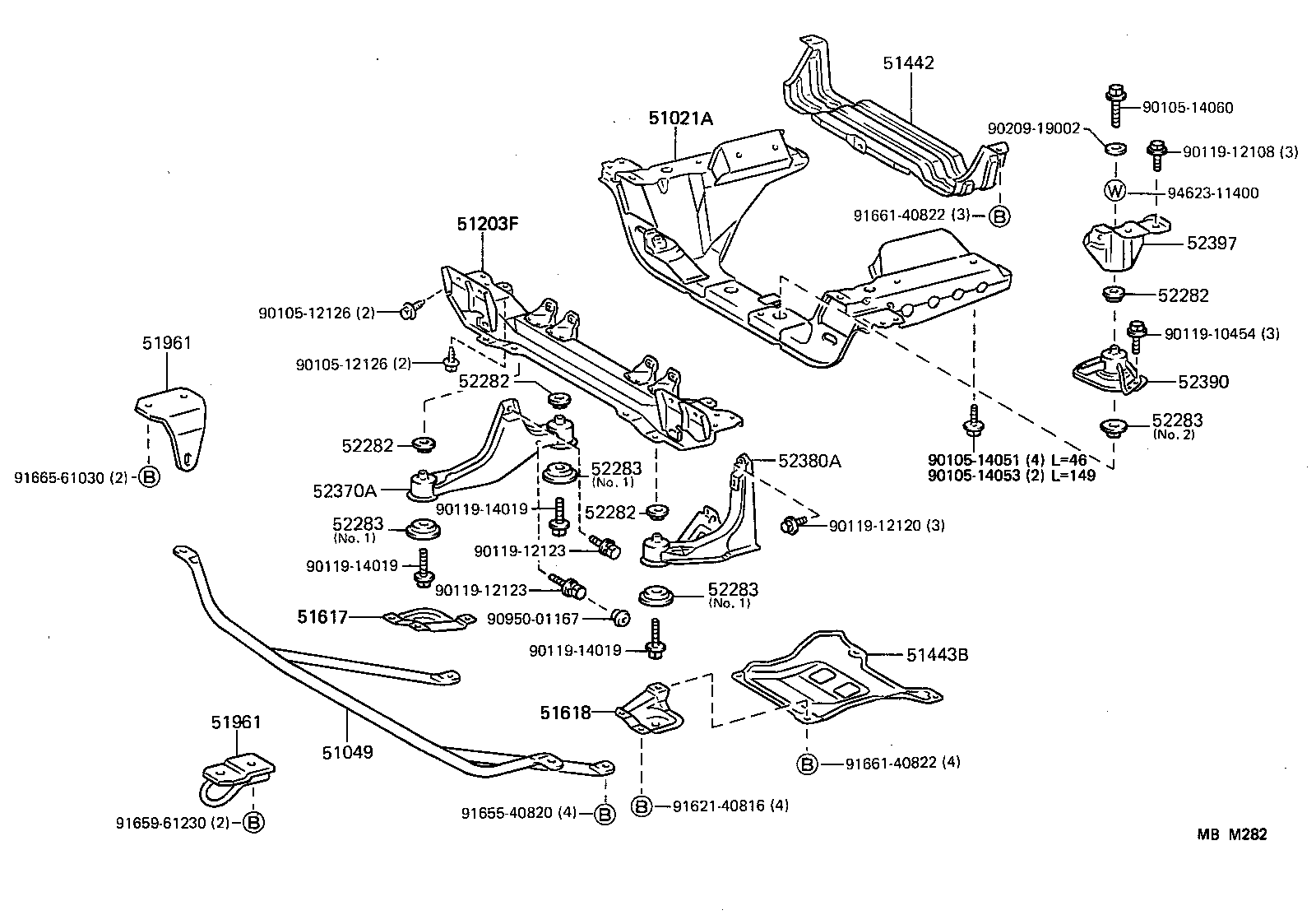 Suspension Crossmember & Under Cover