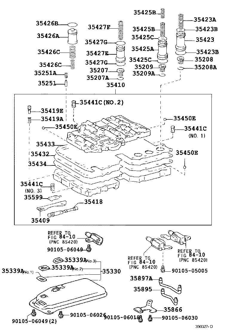 Valve Body Oil Strainer