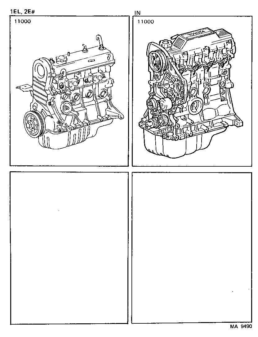 Partial Engine Assembly