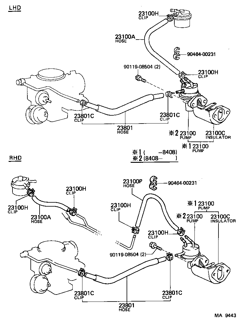 Fuel Pump & Pipe