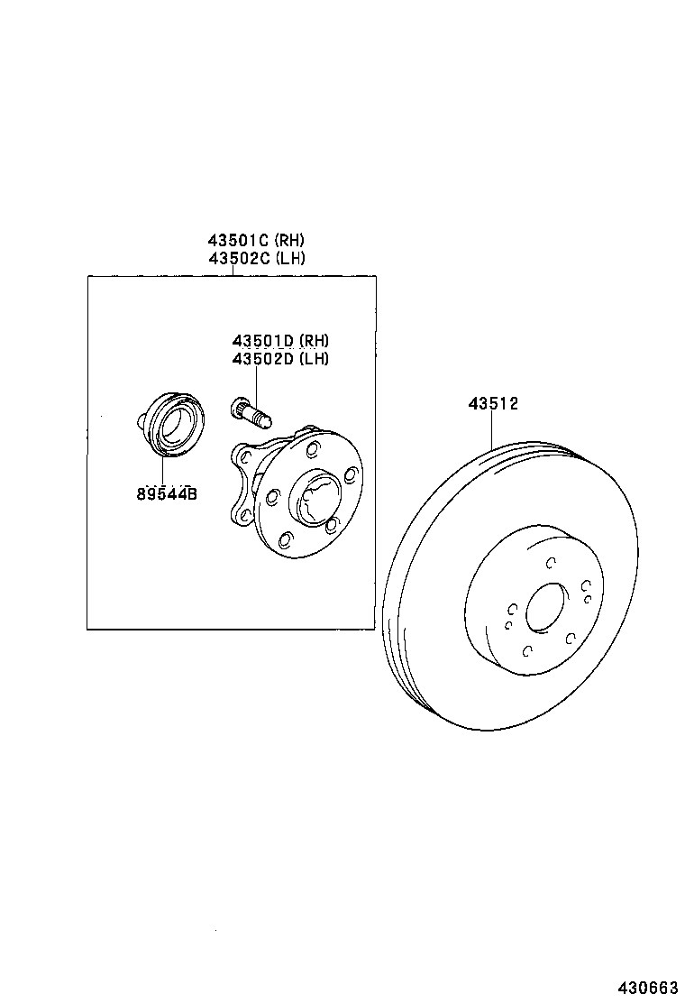 Front Axle Hub