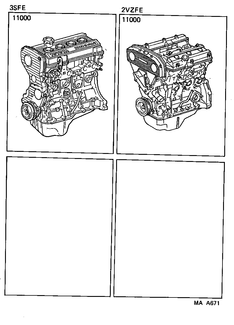 Conjunto parcial del motor