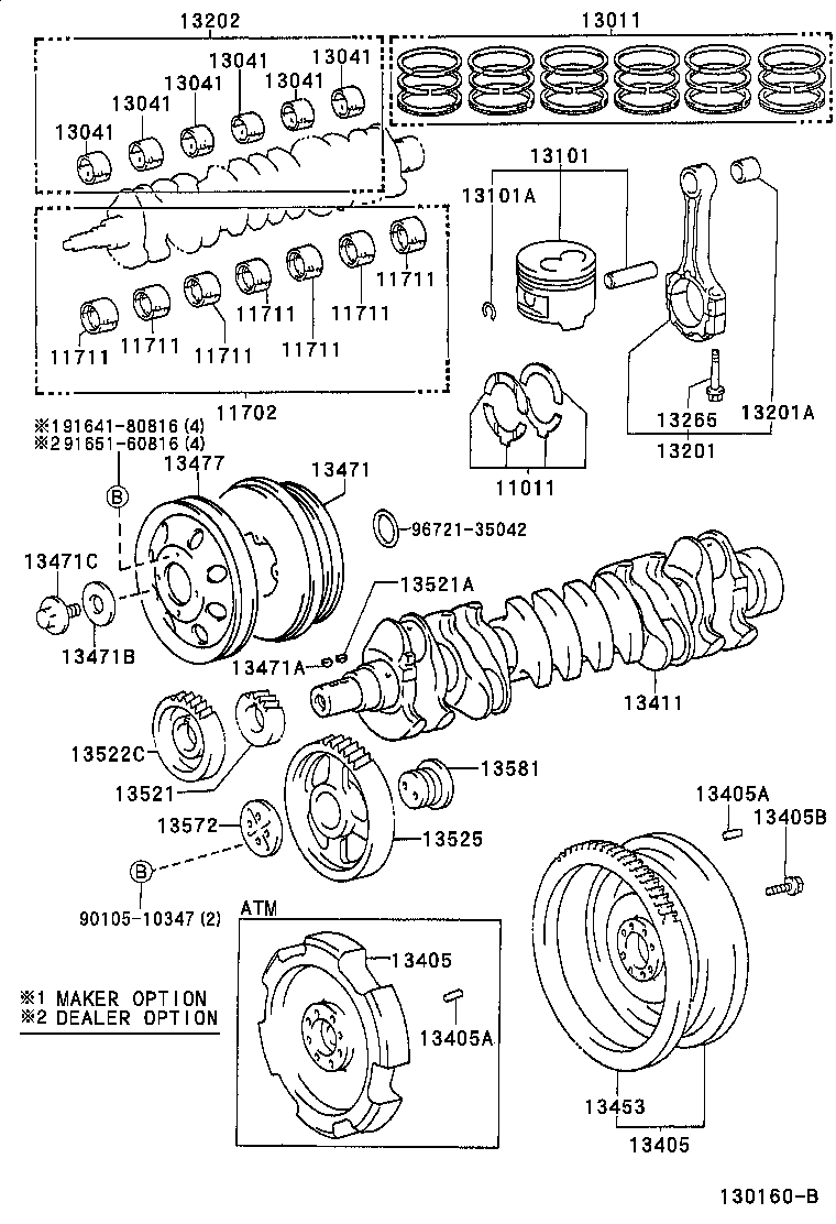 Crankshaft & Piston