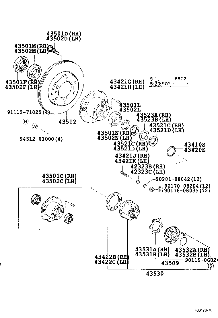 Front Axle Hub