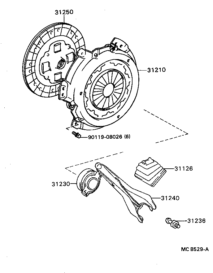 Clutch & Release Fork