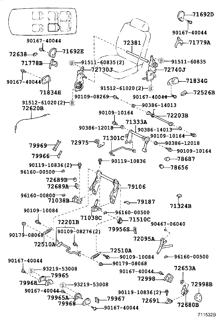 Seat & Seat Track