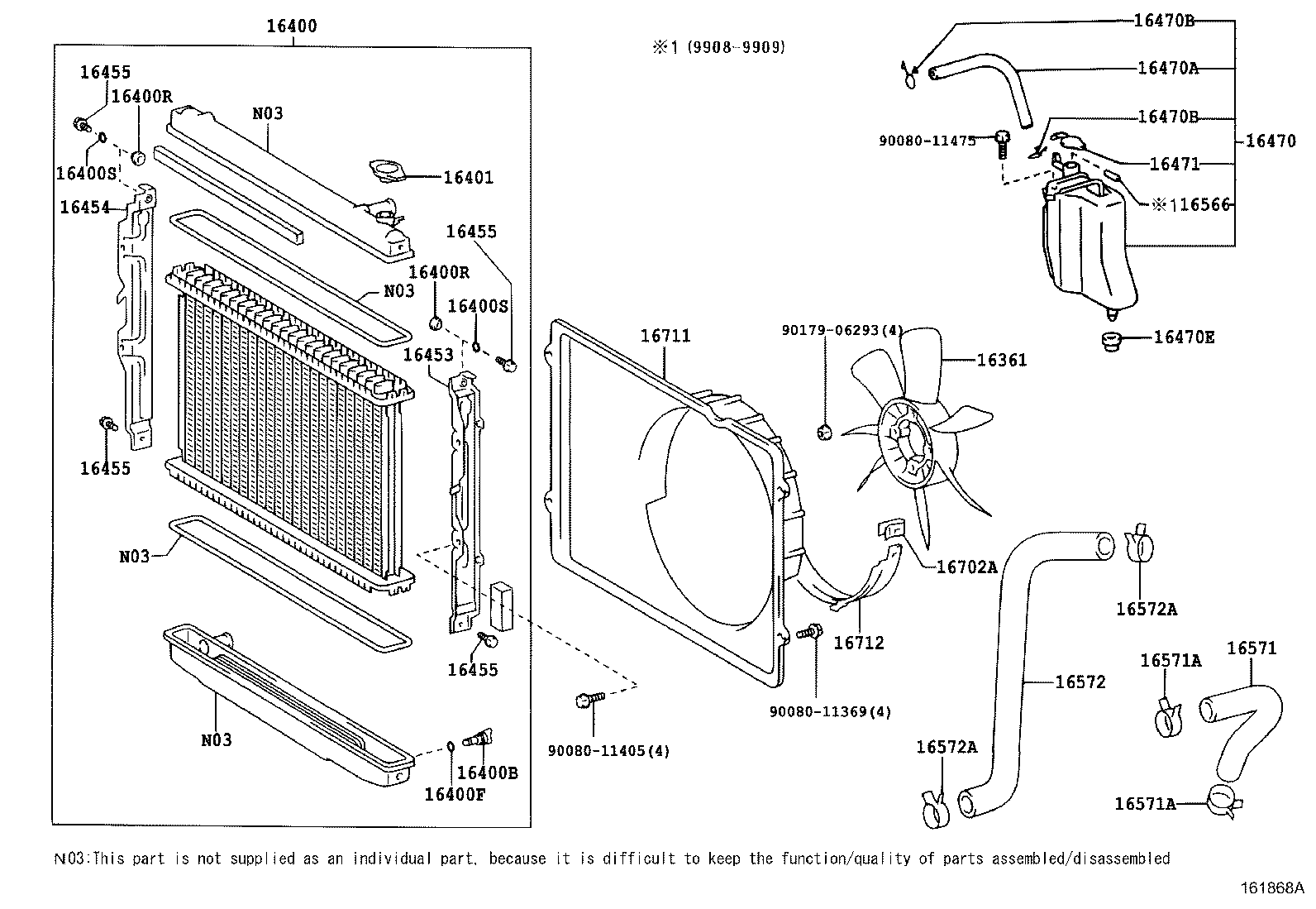Radiator Water Outlet