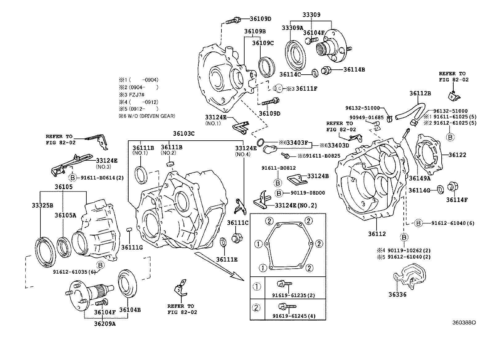 Transfer Case & Extension Housing