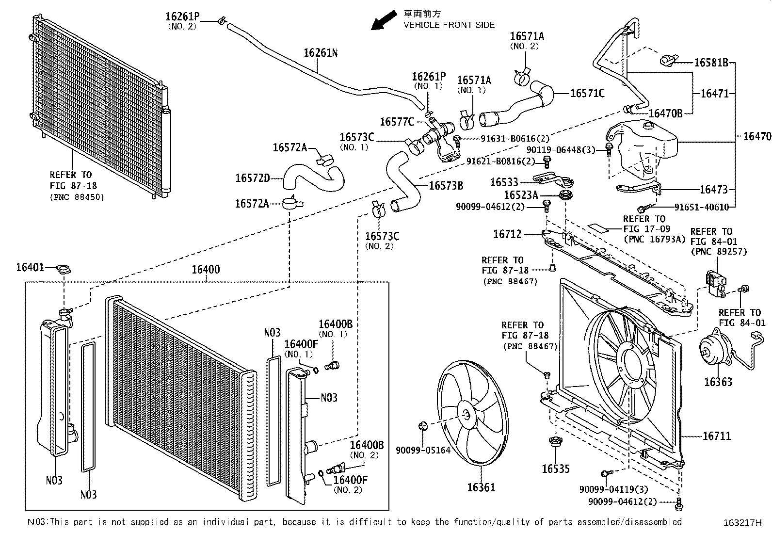 Radiator Water Outlet