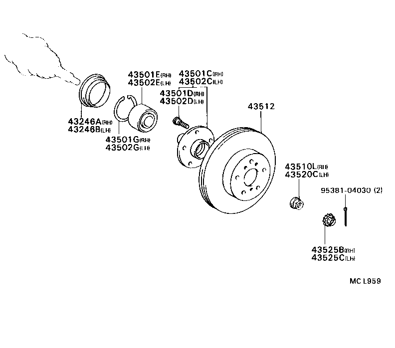 Front Axle Hub
