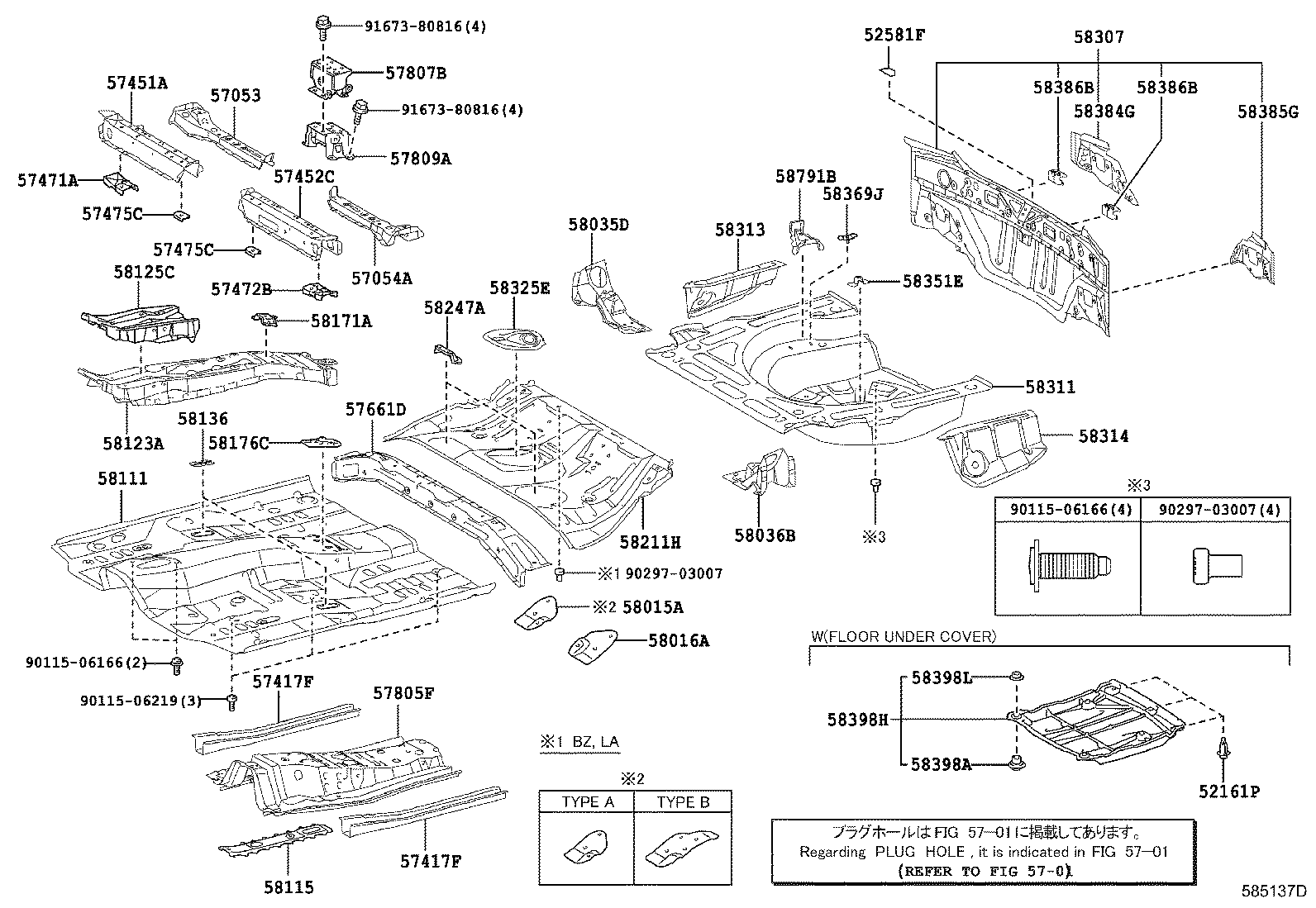 Floor Pan & Lower Back Panel
