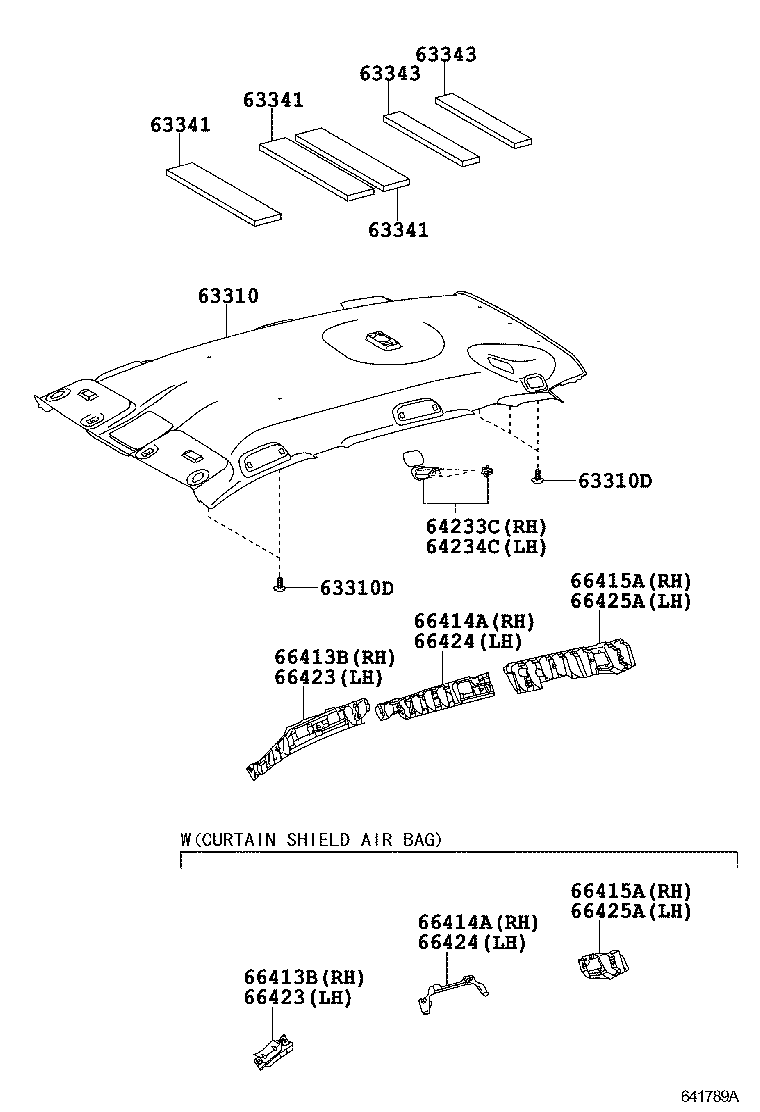 Headlining & Silencer Pad