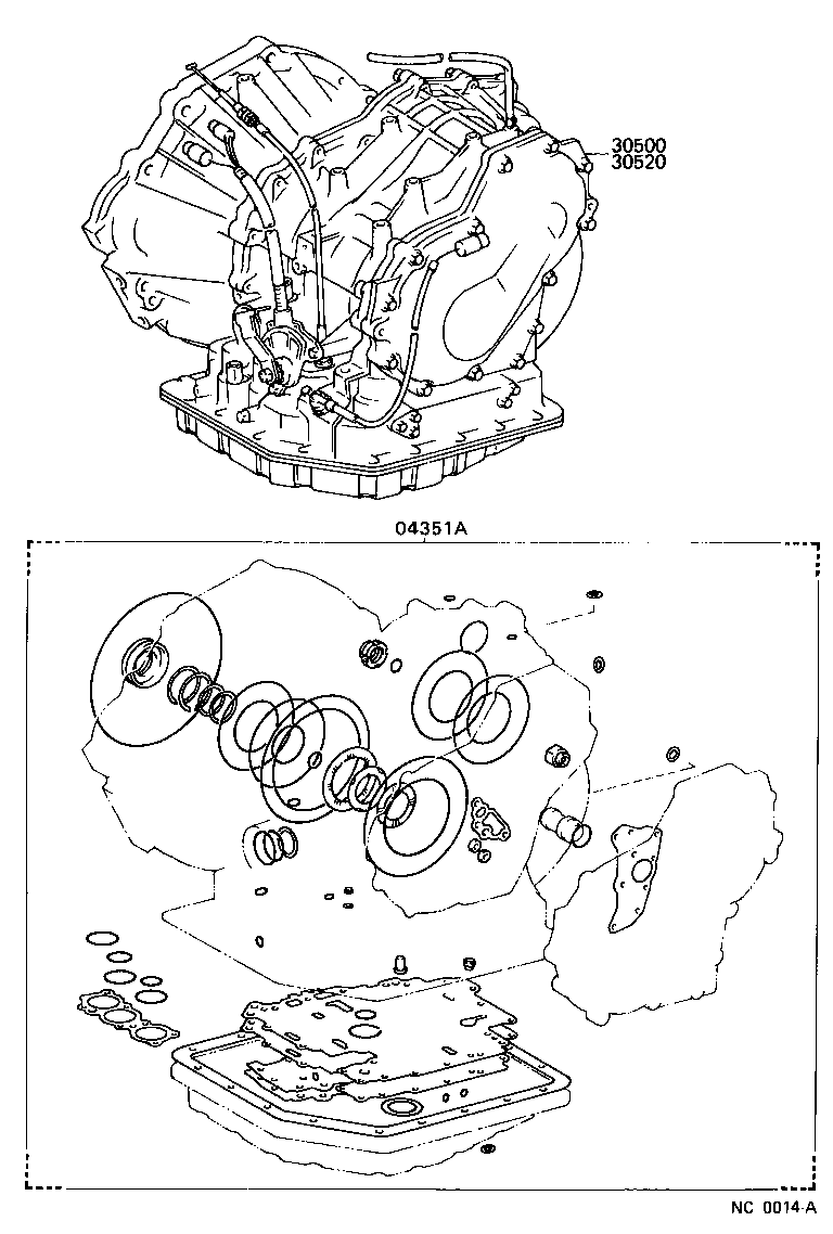 Transaxle Or Transmission Assy & Gasket Kit