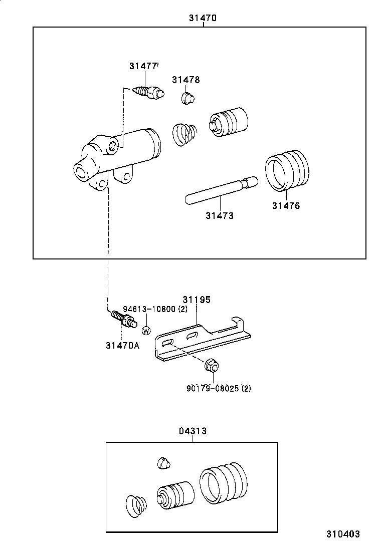 Clutch Release Cylinder