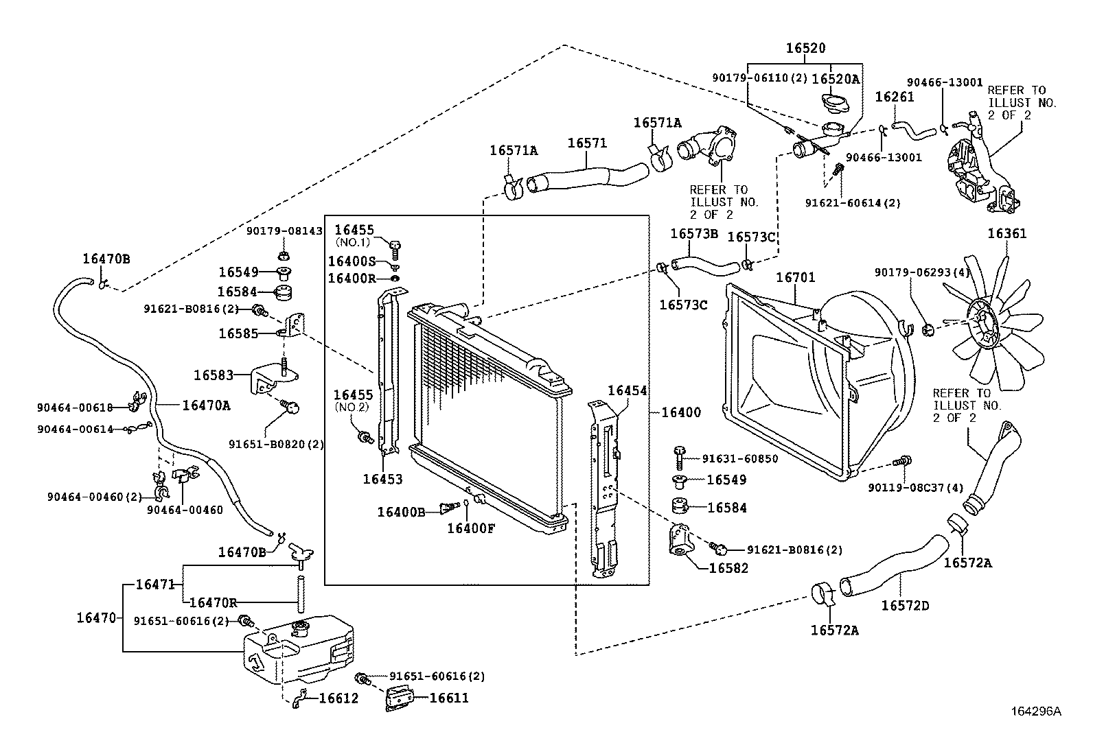 Radiator Water Outlet