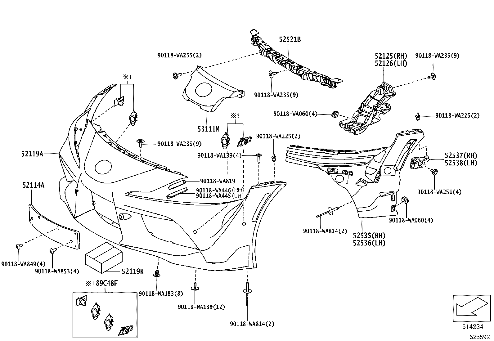 Front Bumper Bumper Stay