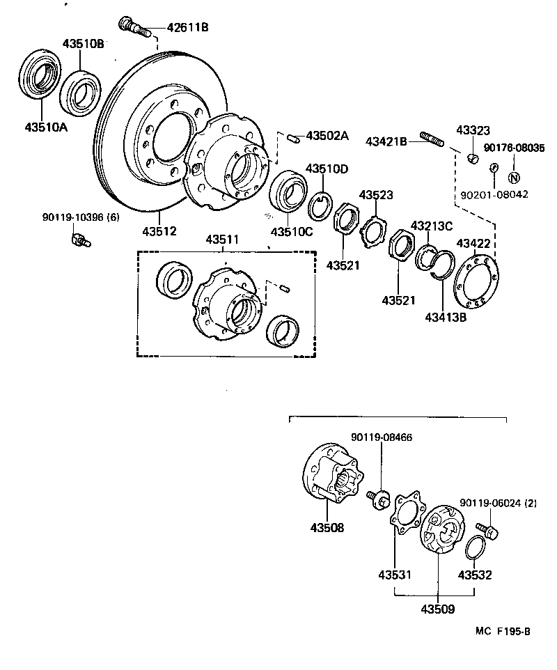 Front Axle Hub