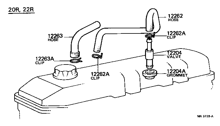 Manguera de ventilación