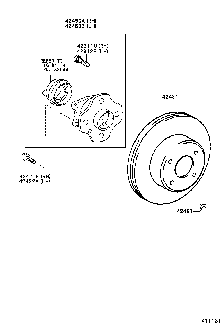 Rear Axle Shaft Hub