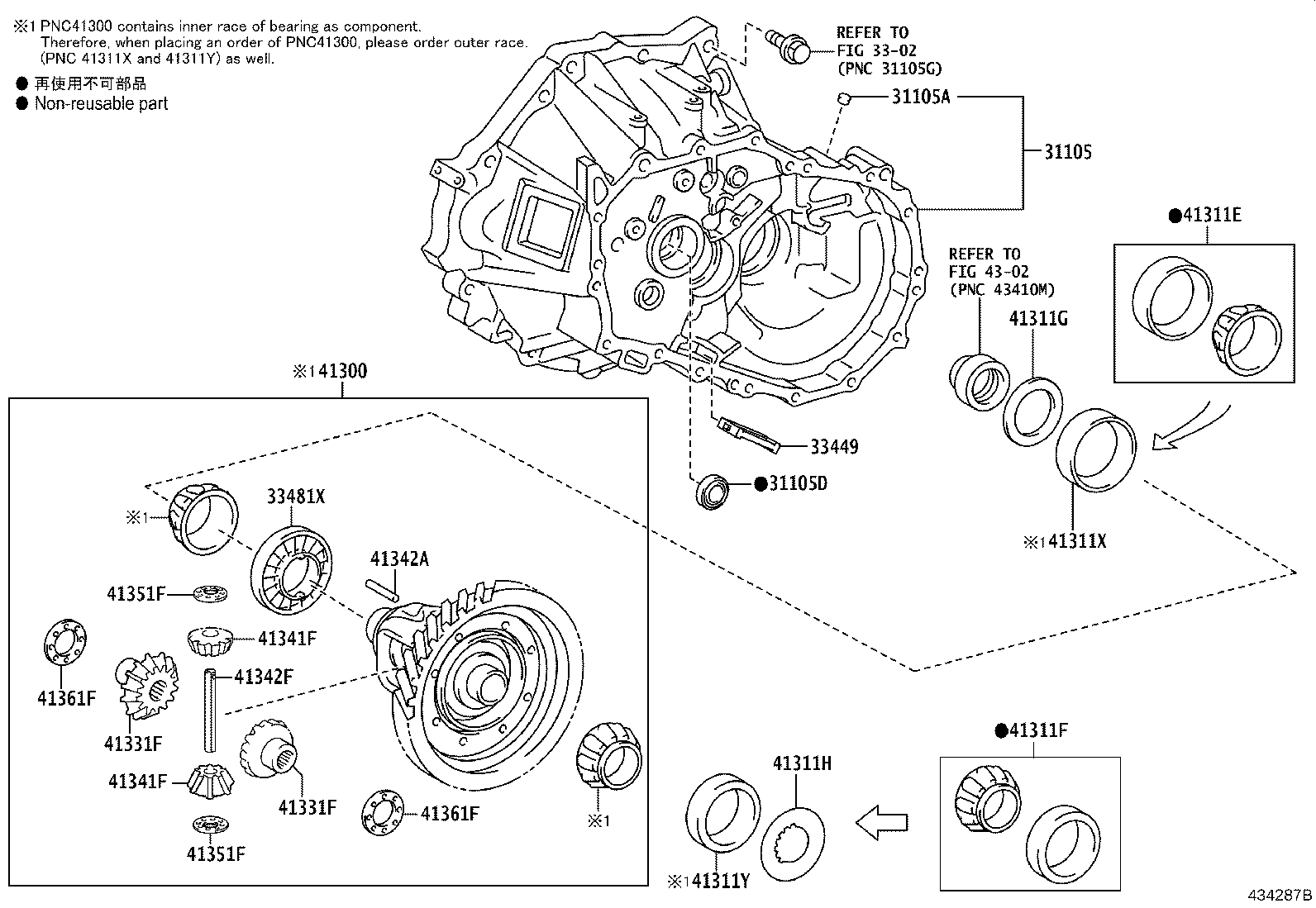 Front Axle Housing & Differential