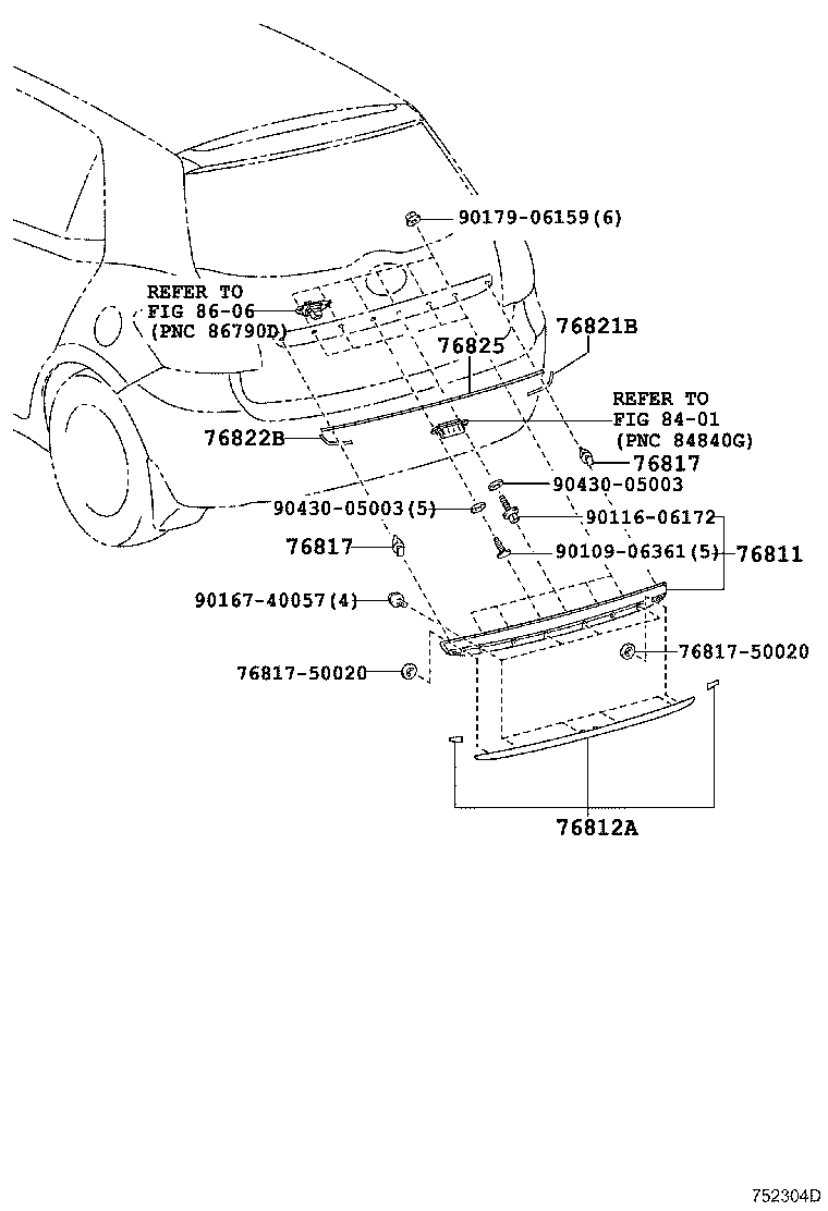 Rear Moulding