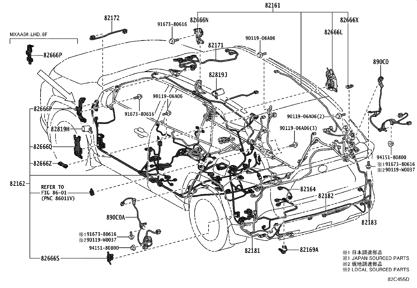Wiring & Clamp