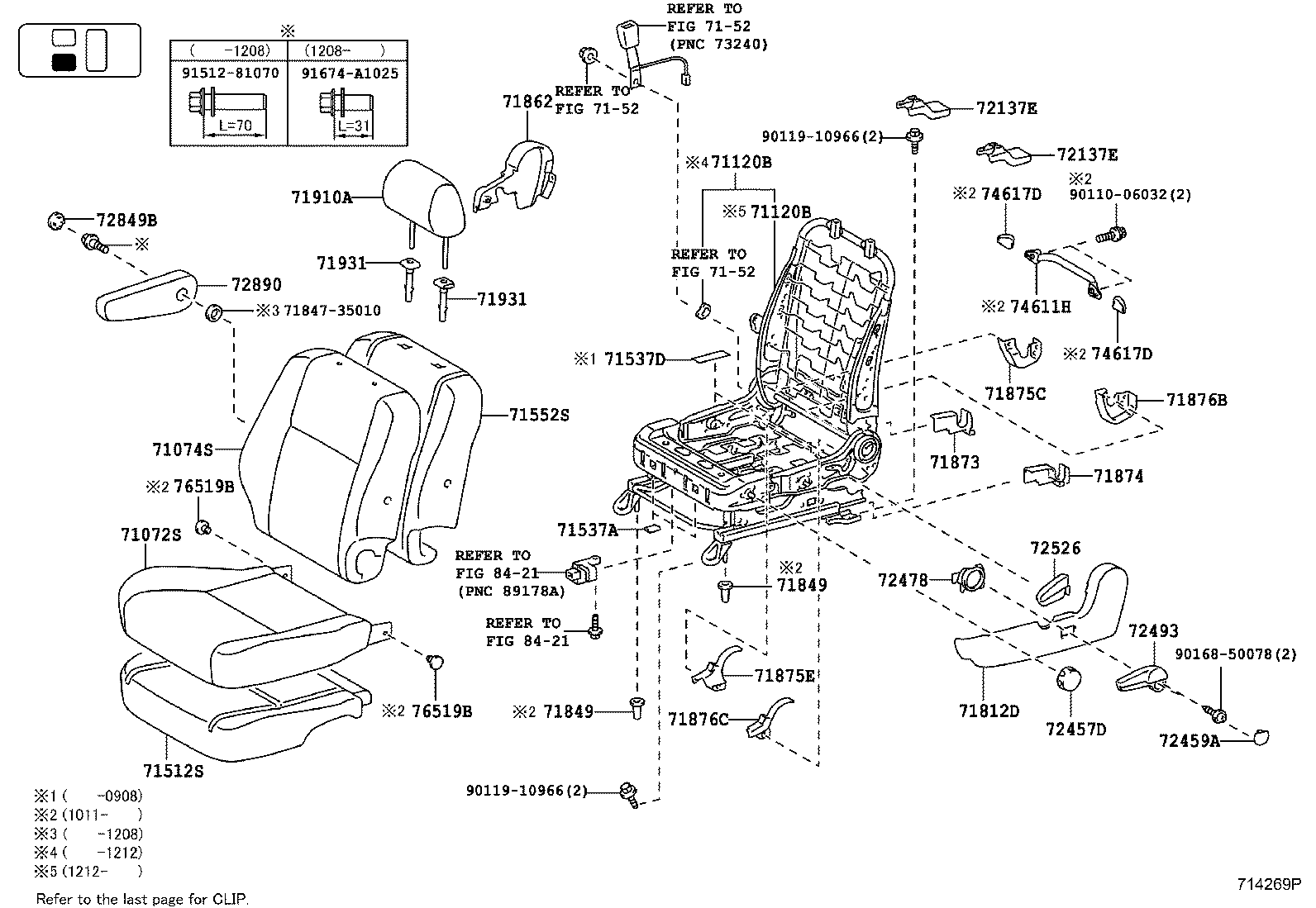 Seat & Seat Track