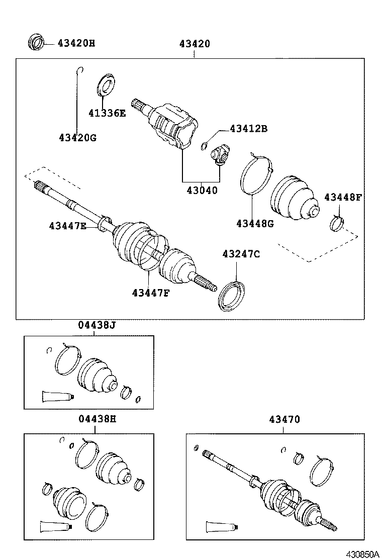 Front Drive Shaft