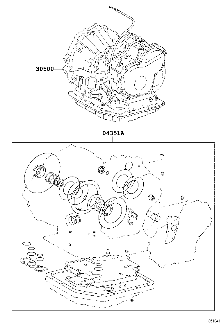Transaxle Or Transmission Assy & Gasket Kit