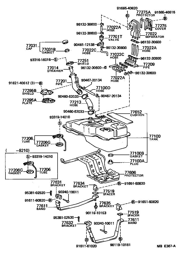 Fuel Tank & Tube