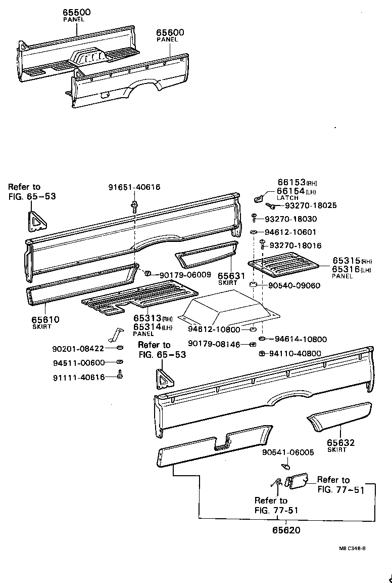 Rear Body Side Panel