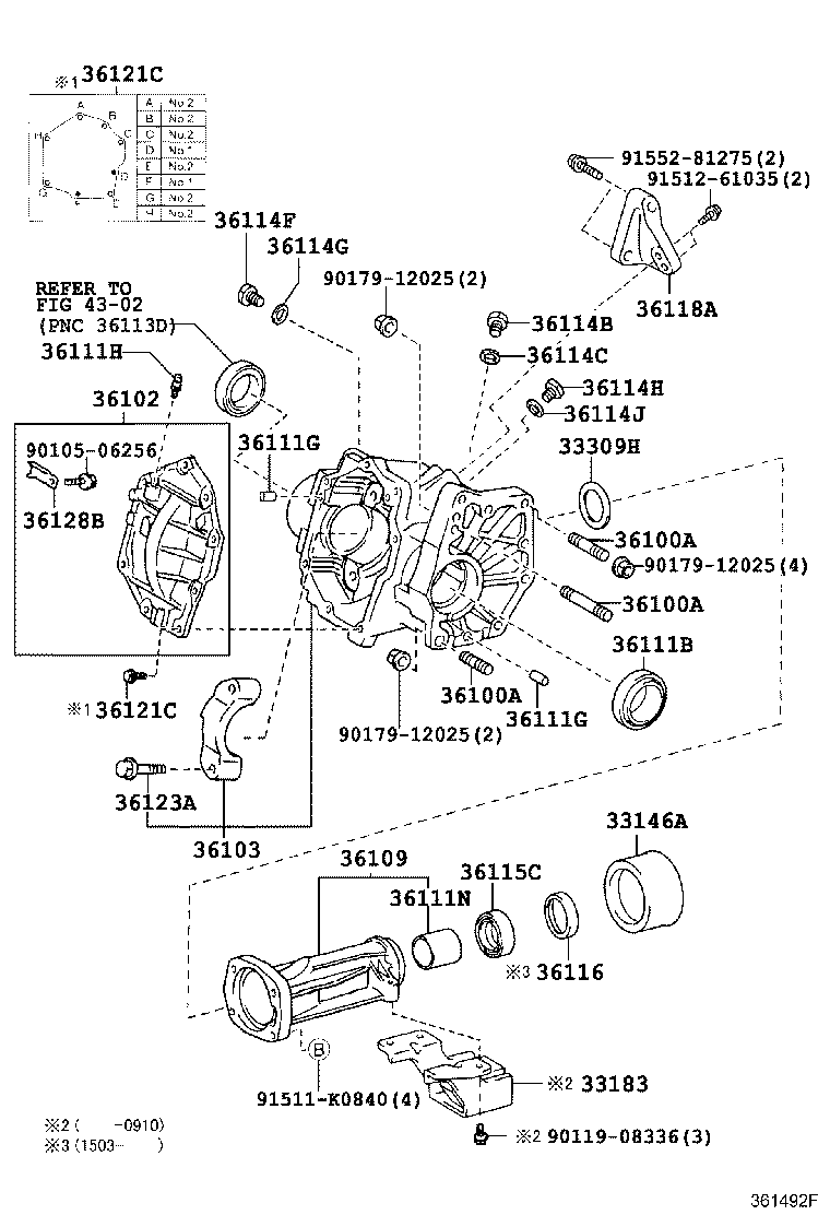 Transfer Case & Extension Housing