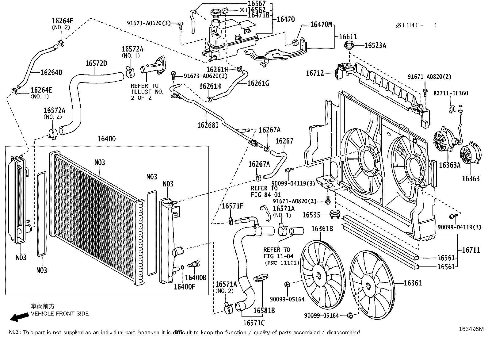 Radiator Water Outlet