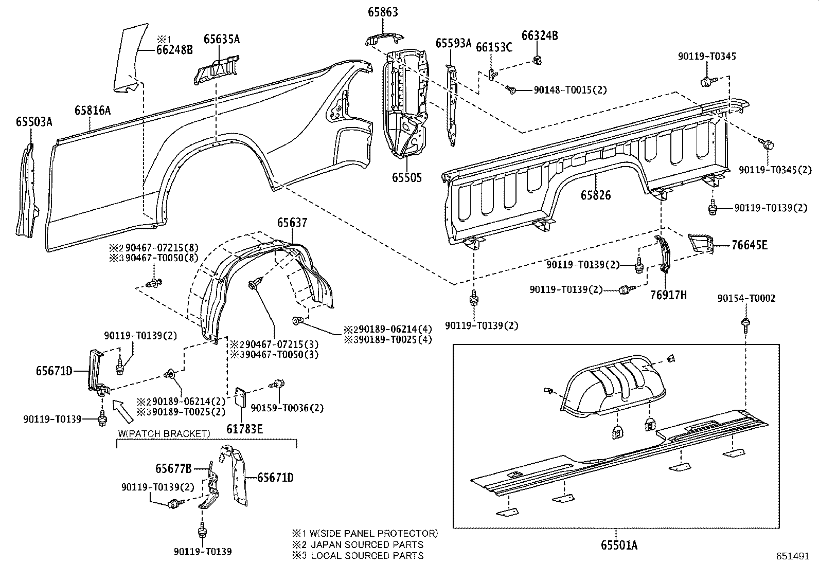Rear Body Side Panel
