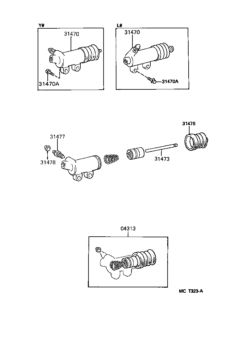 Clutch Release Cylinder