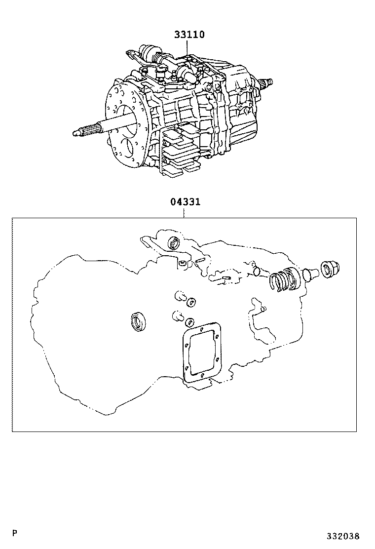 Transaxle Or Transmission Assy & Gasket Kit