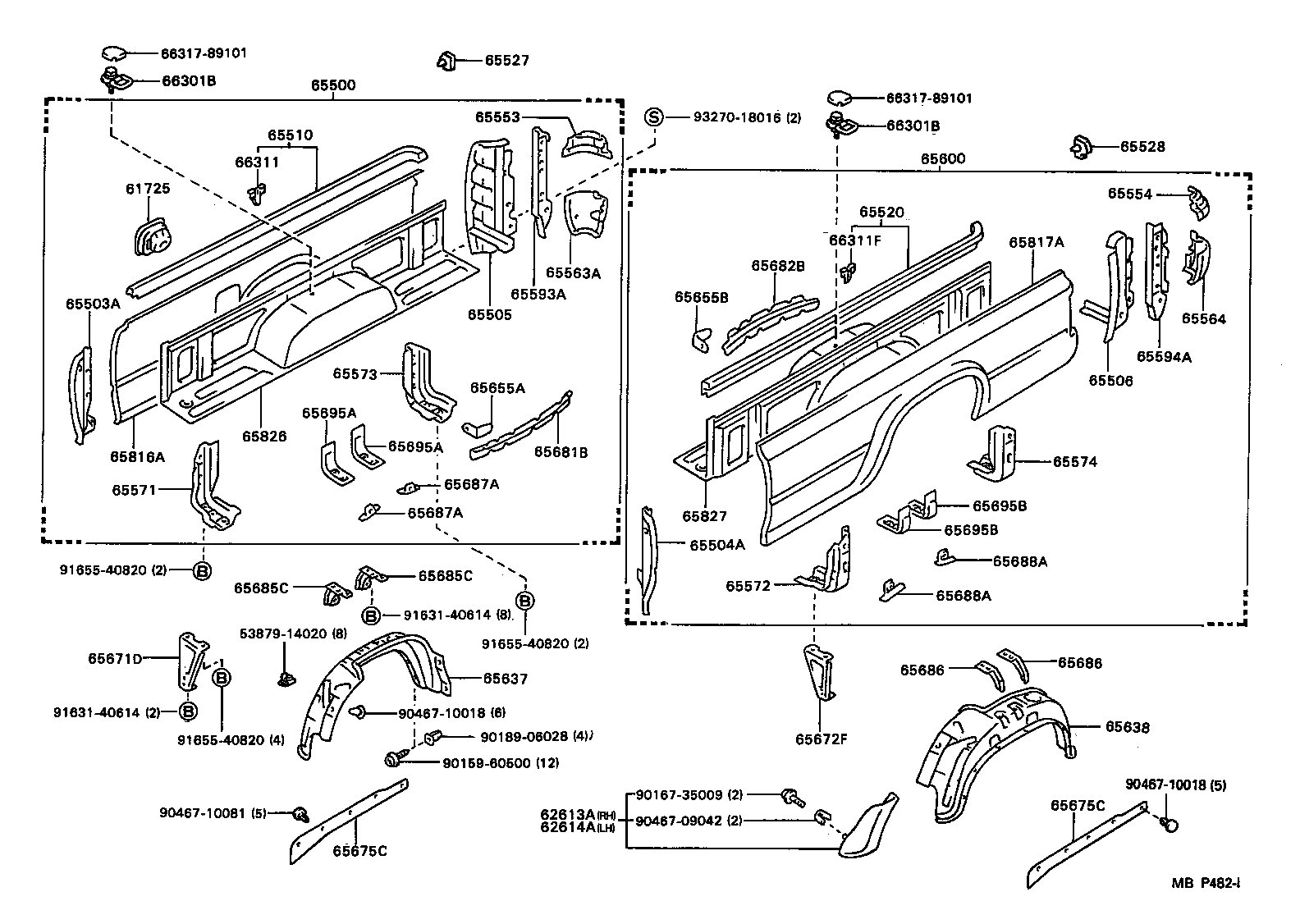 Rear Body Side Panel