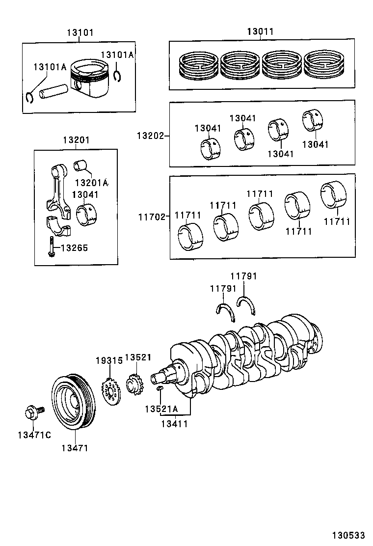 Crankshaft & Piston