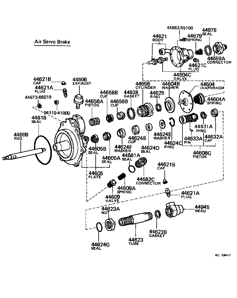 Brake Booster & Vacuum Tube