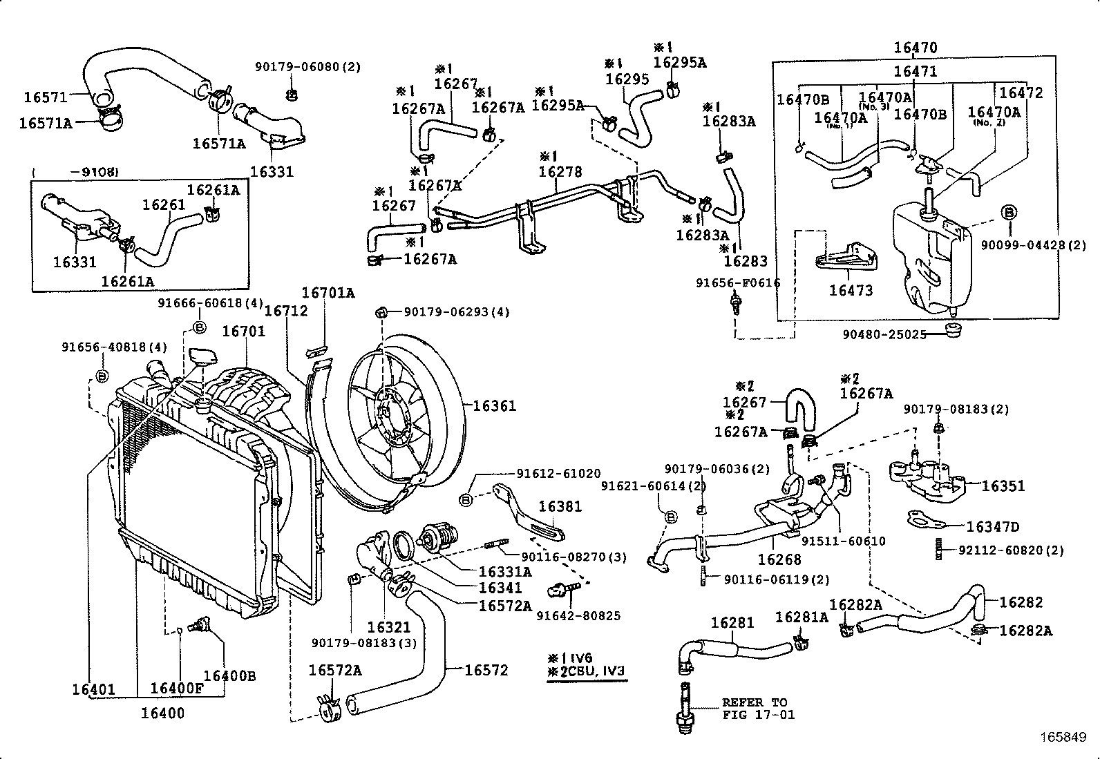 Radiator Water Outlet