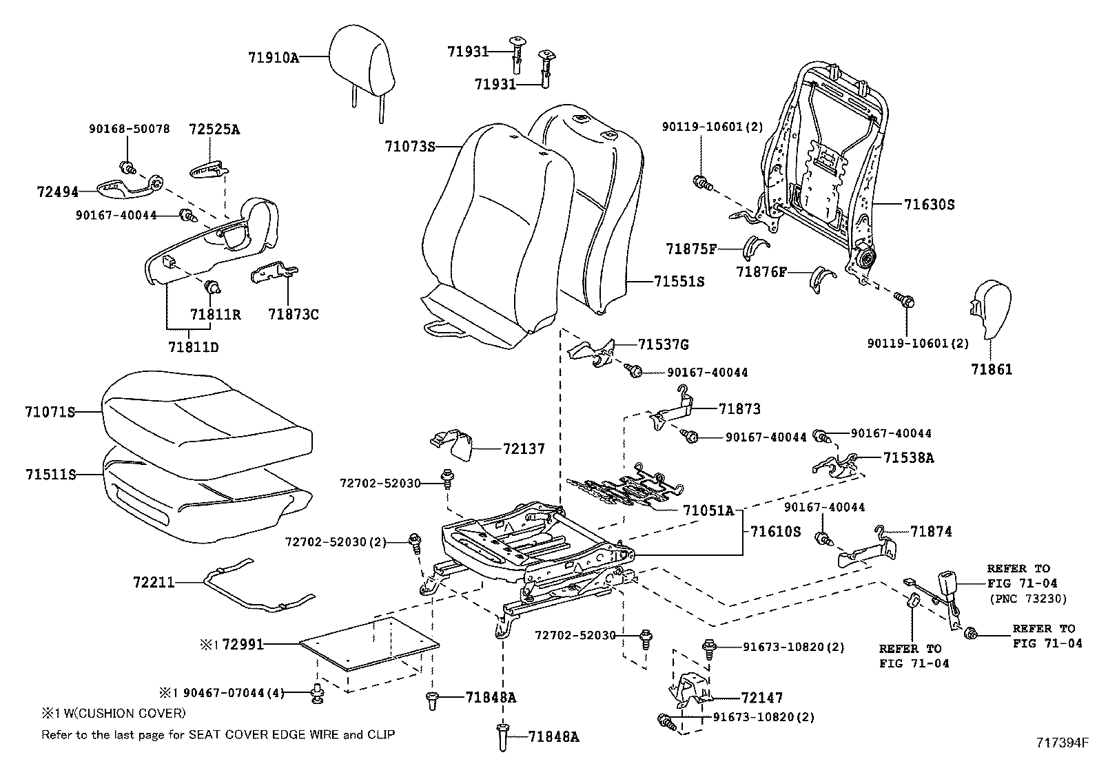 Asiento delantero y riel del asiento