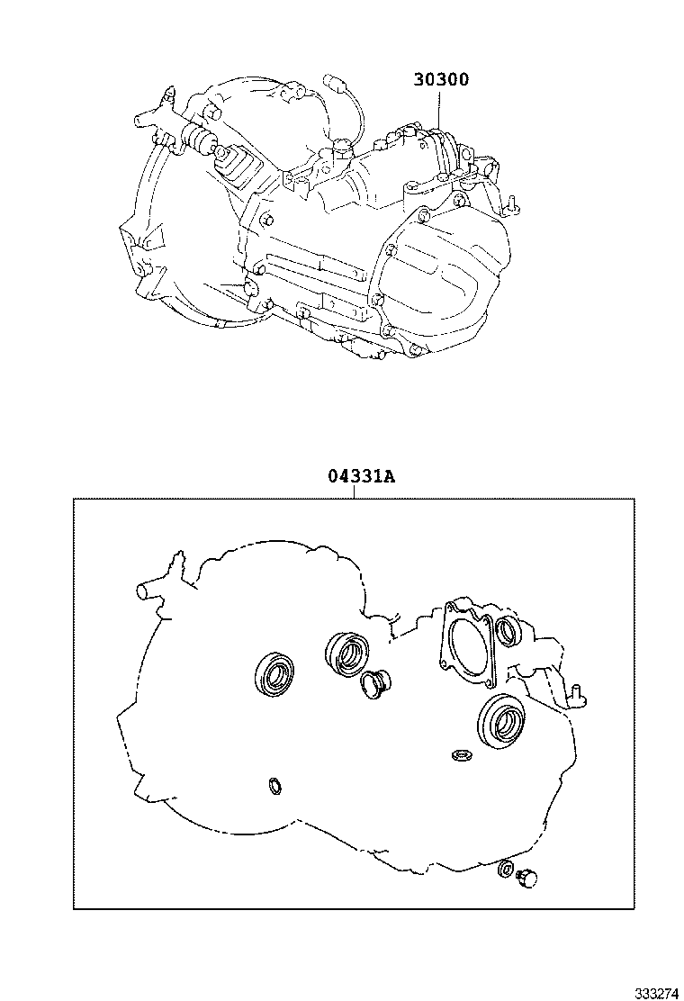 Transaxle Or Transmission Assy & Gasket Kit