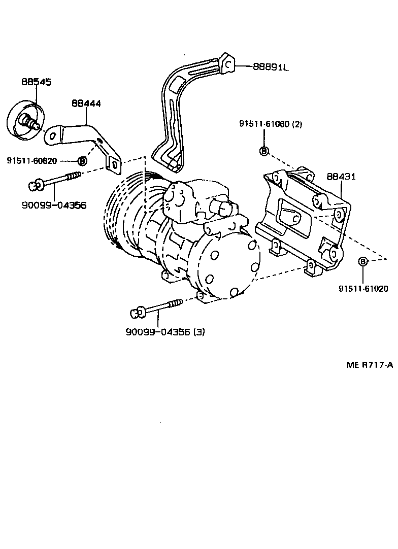Compresor de calefacción y aire acondicionado