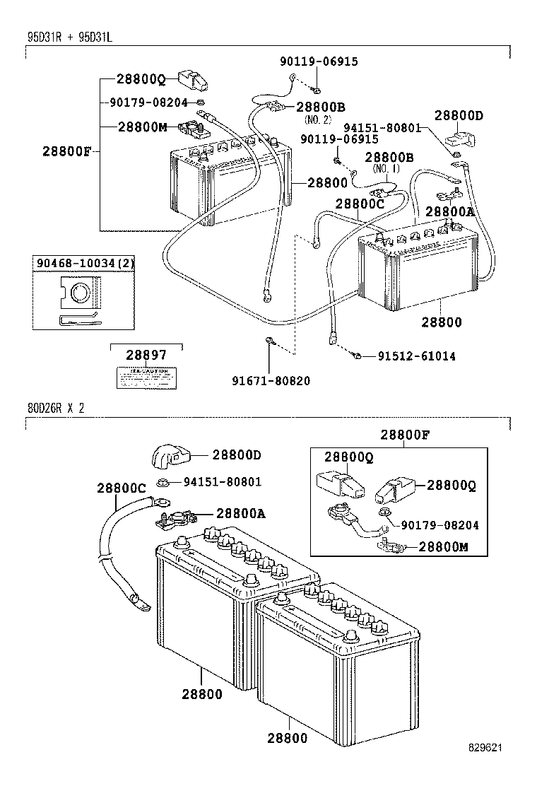 Cable de la batería