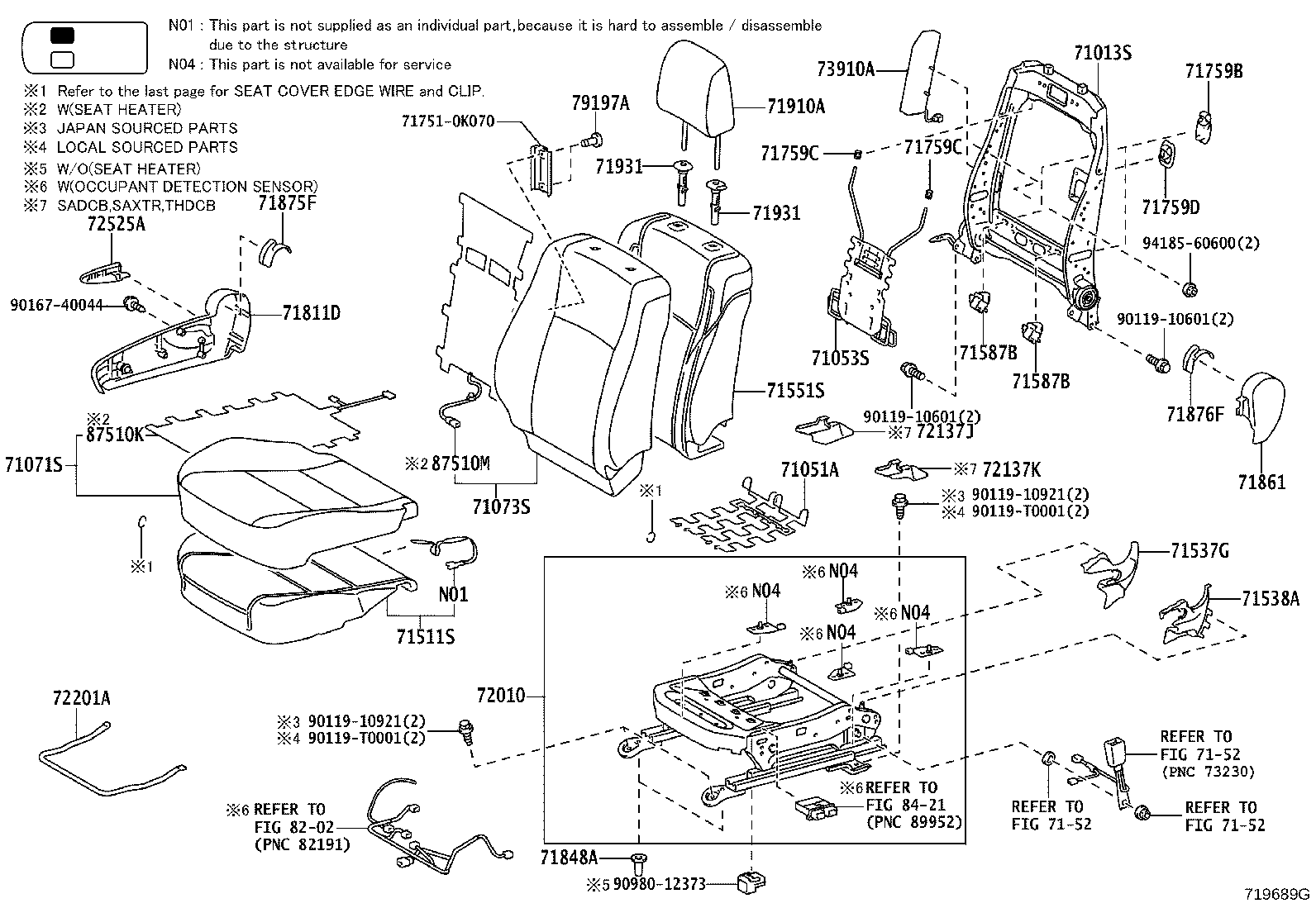 Seat & Seat Track