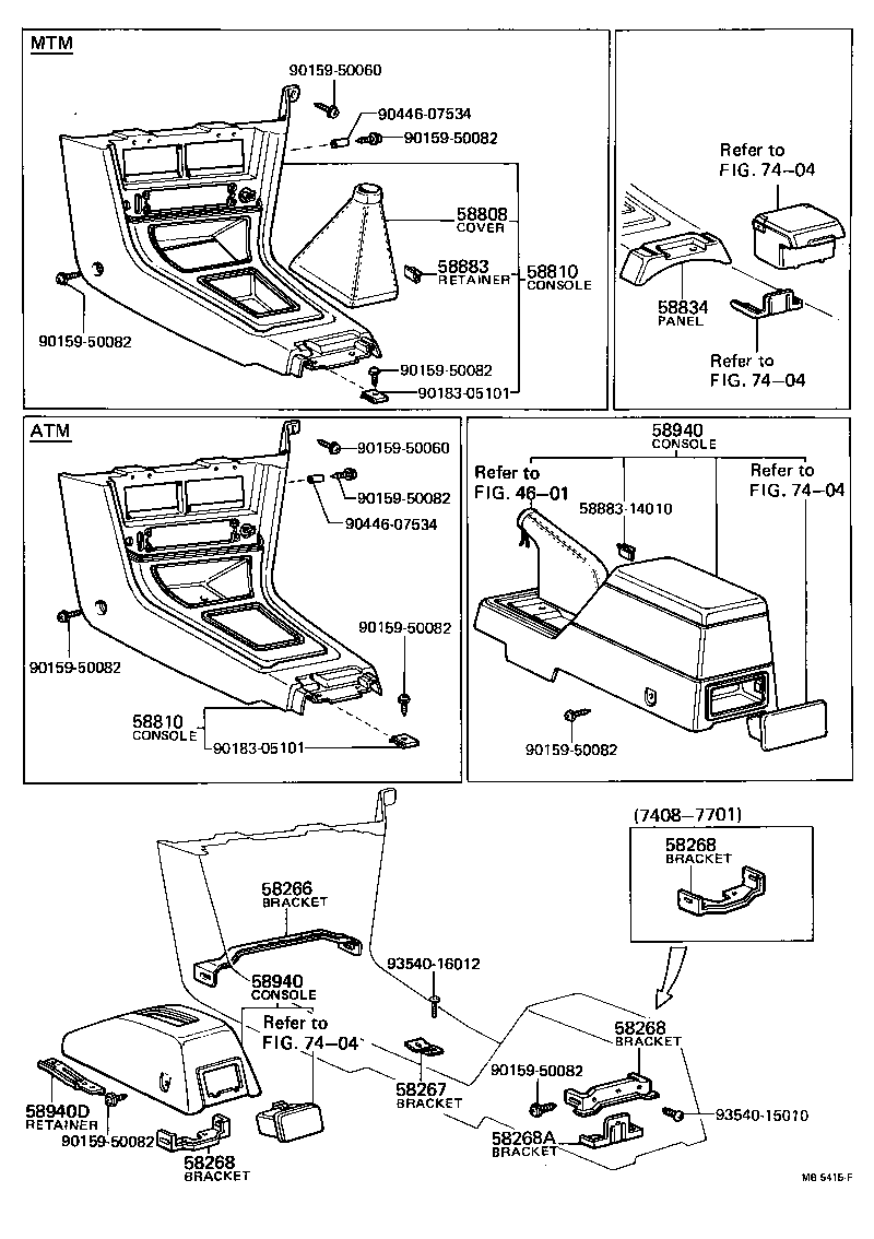 Console Box & Bracket