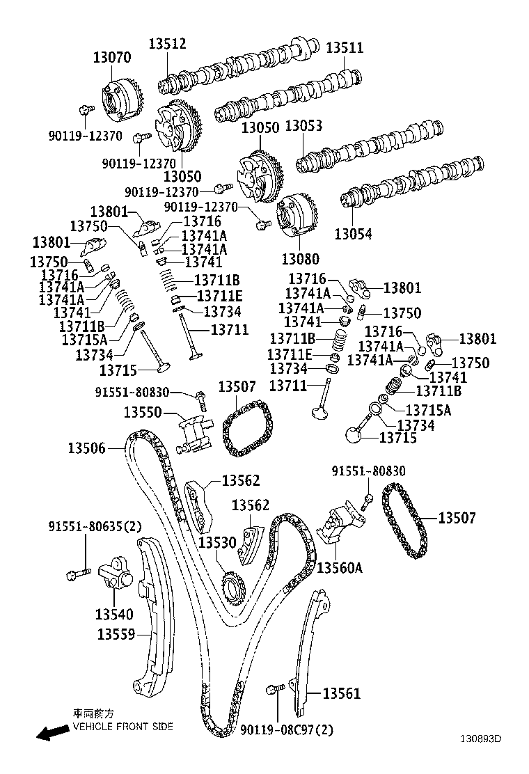 Camshaft & Valve